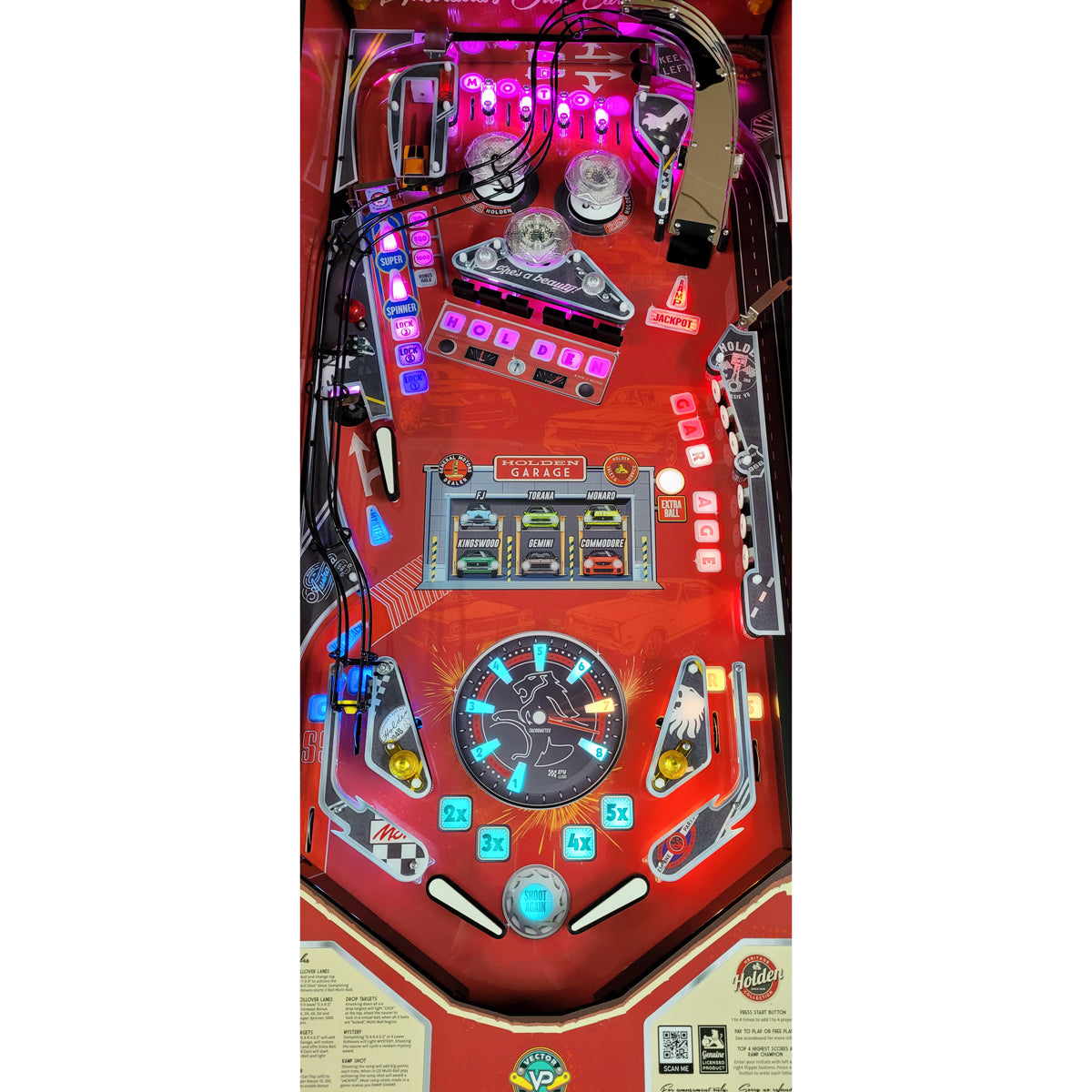 Holden Heritage Edition Pinball