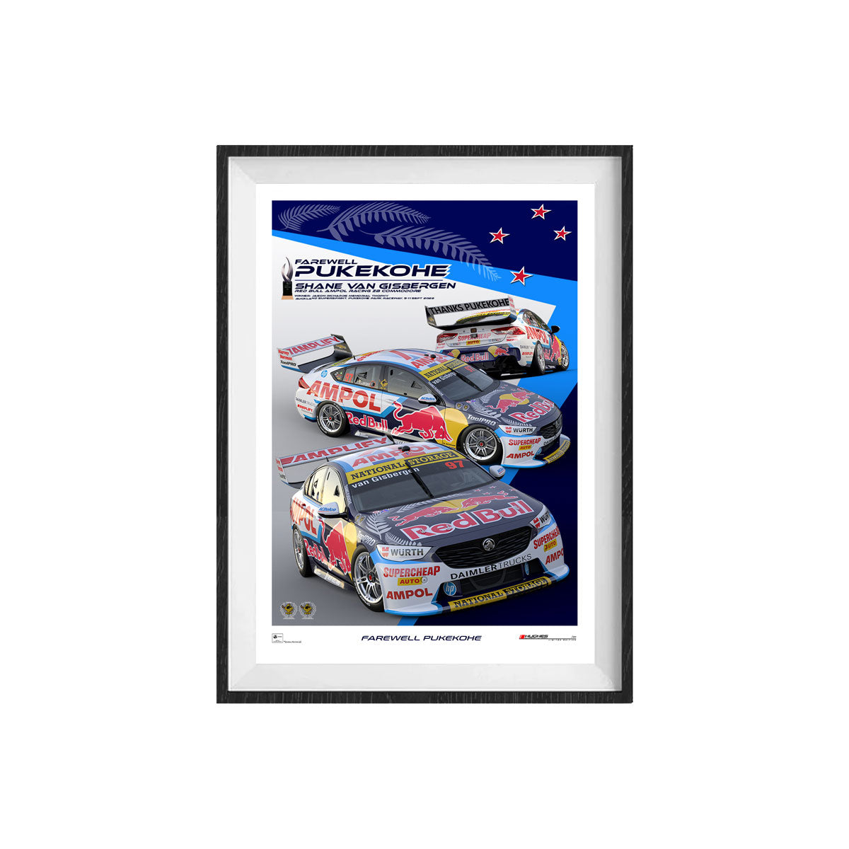 2022 Farewell Pukekohe SVG Unframed Print