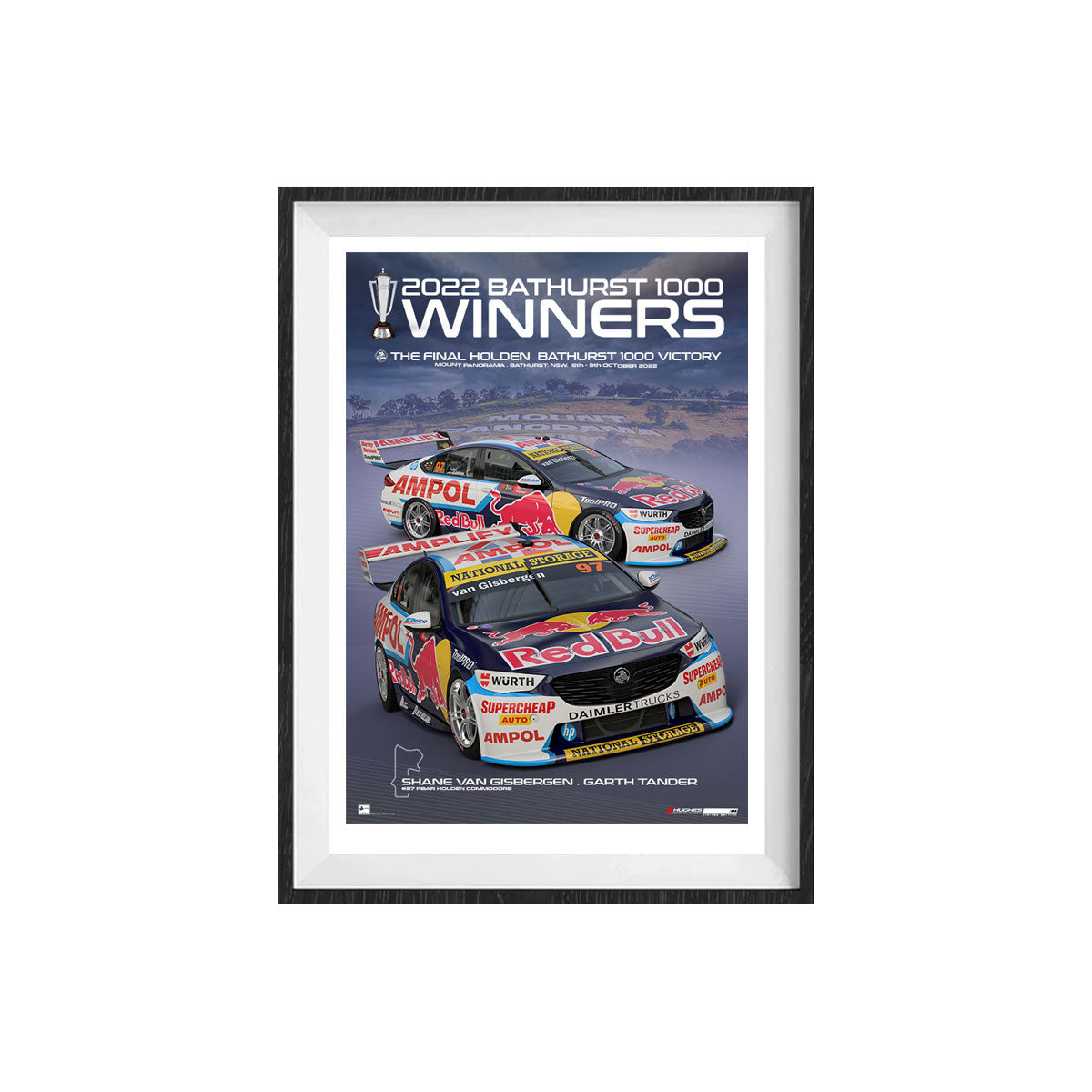 2022 Bathurst Winner Unframed Print
