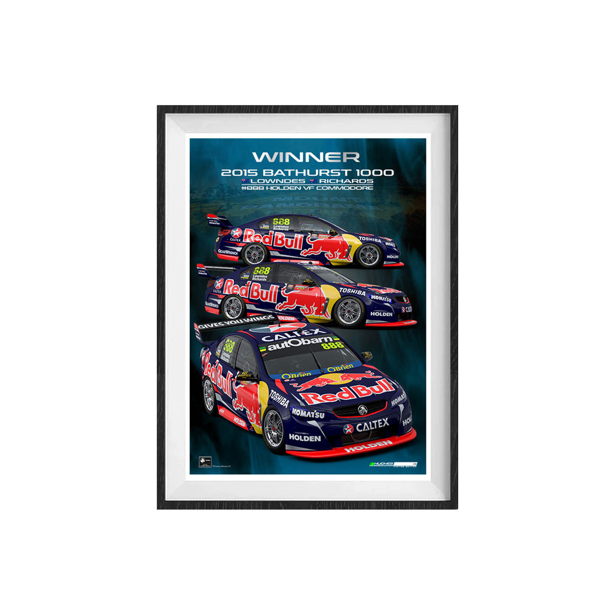 2015 Bathurst Winner Unframed Print