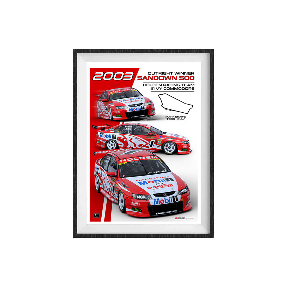 2003 Sandown Winner Unframed Print
