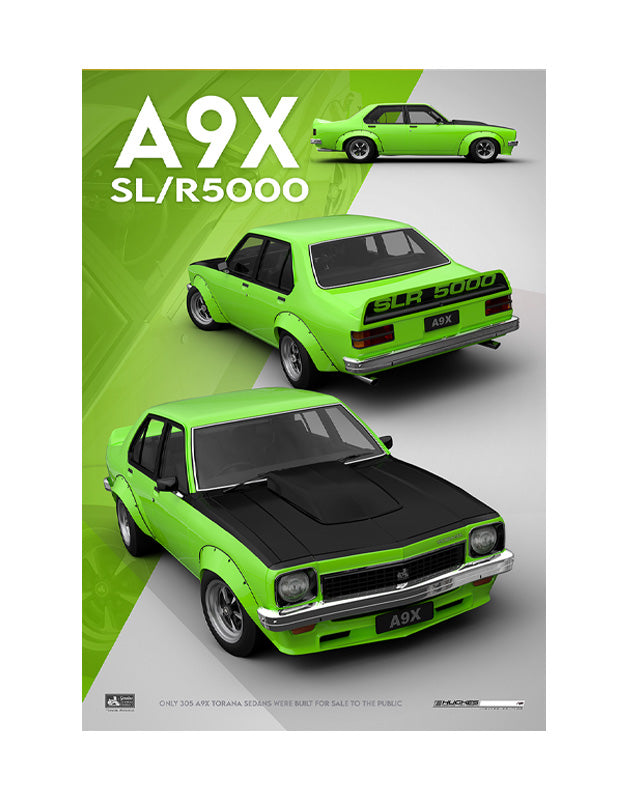 1977 LX Torana SL/R5000 A9X Unframed Print