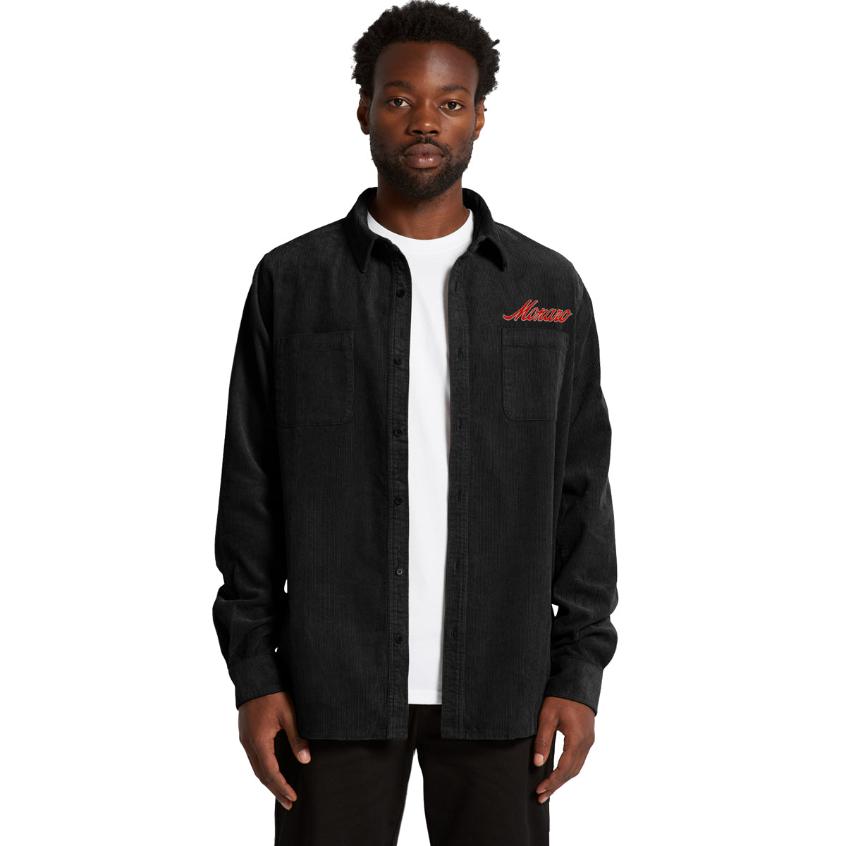 Holden Cord Shirt Men's Black