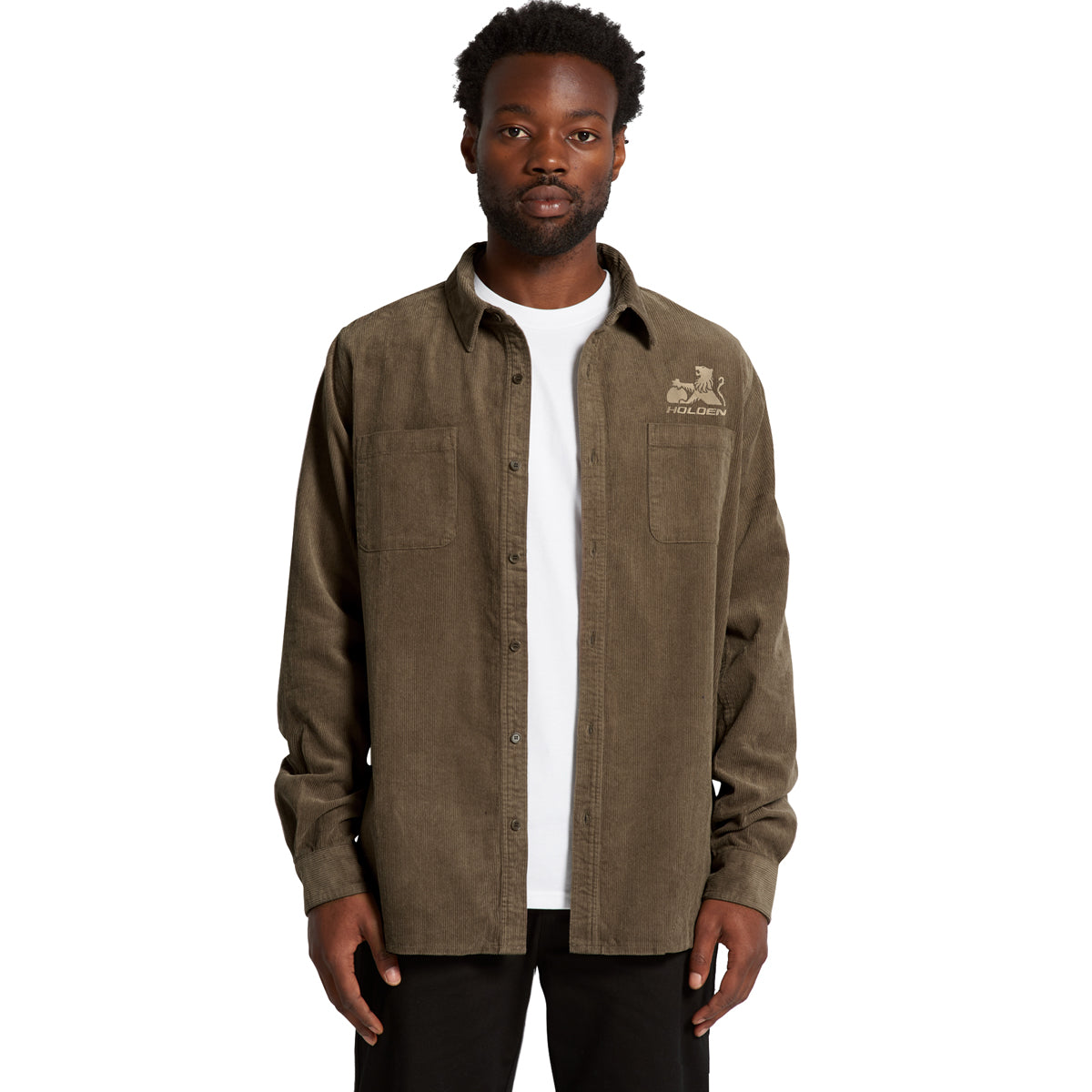 Holden Cord Shirt Men's Walnut