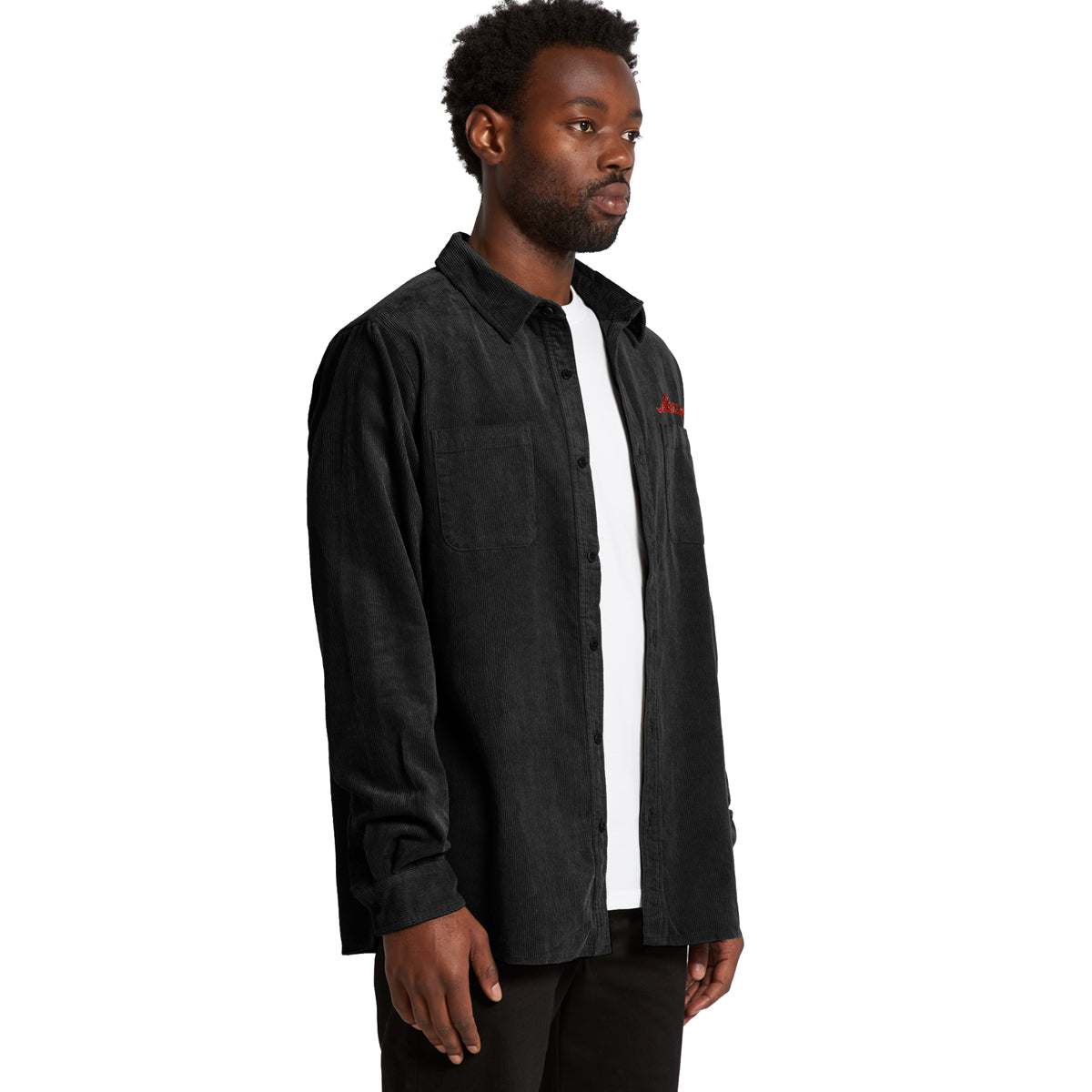 Holden Cord Shirt Men's Black