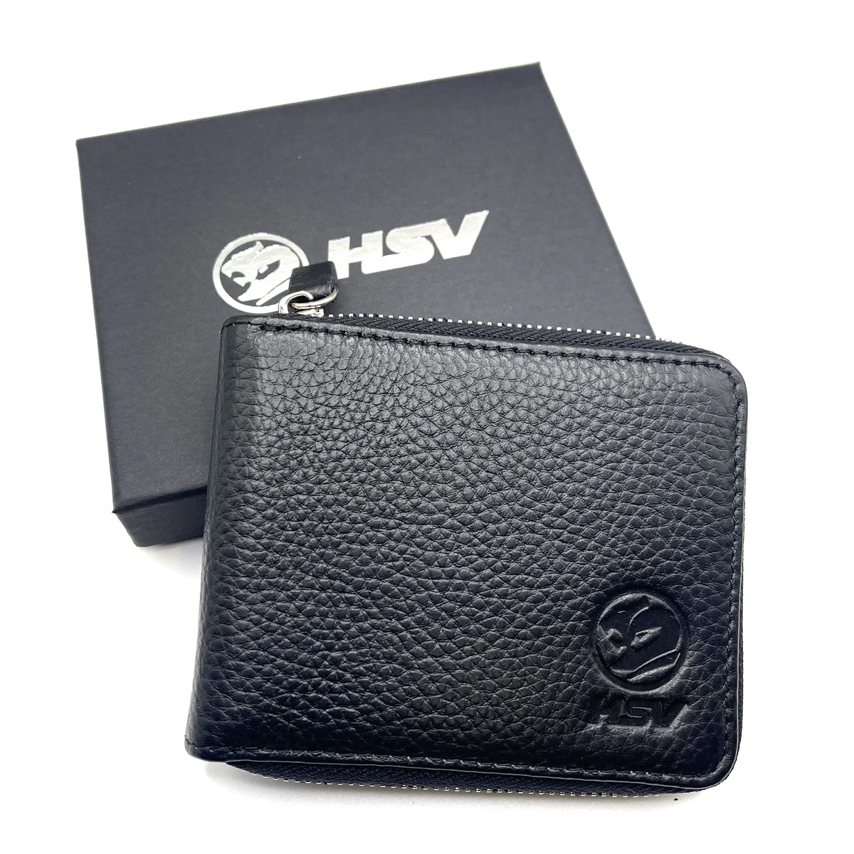 HSV Genuine Leather Zipper Wallet