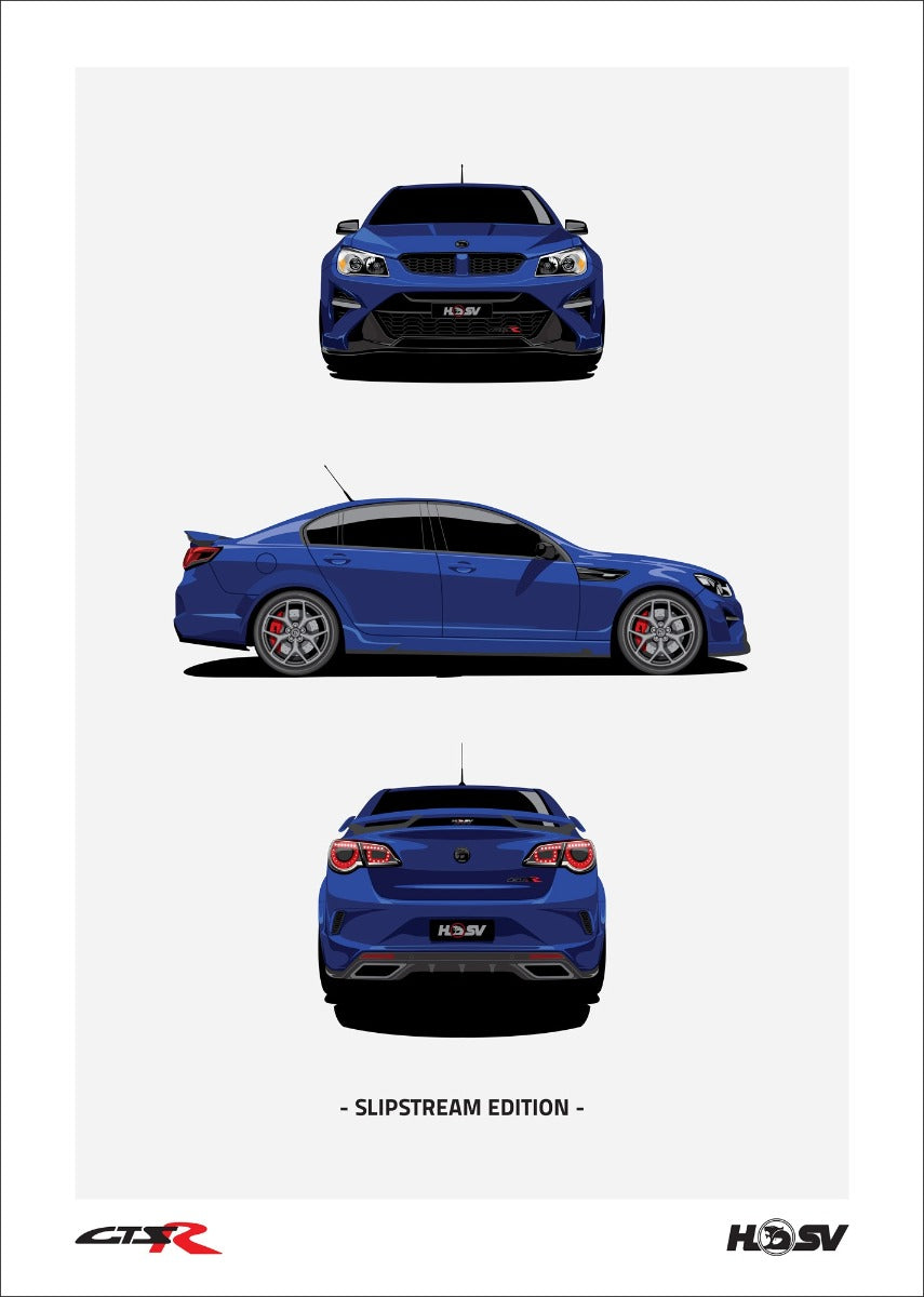 Unframed HSV Car Print