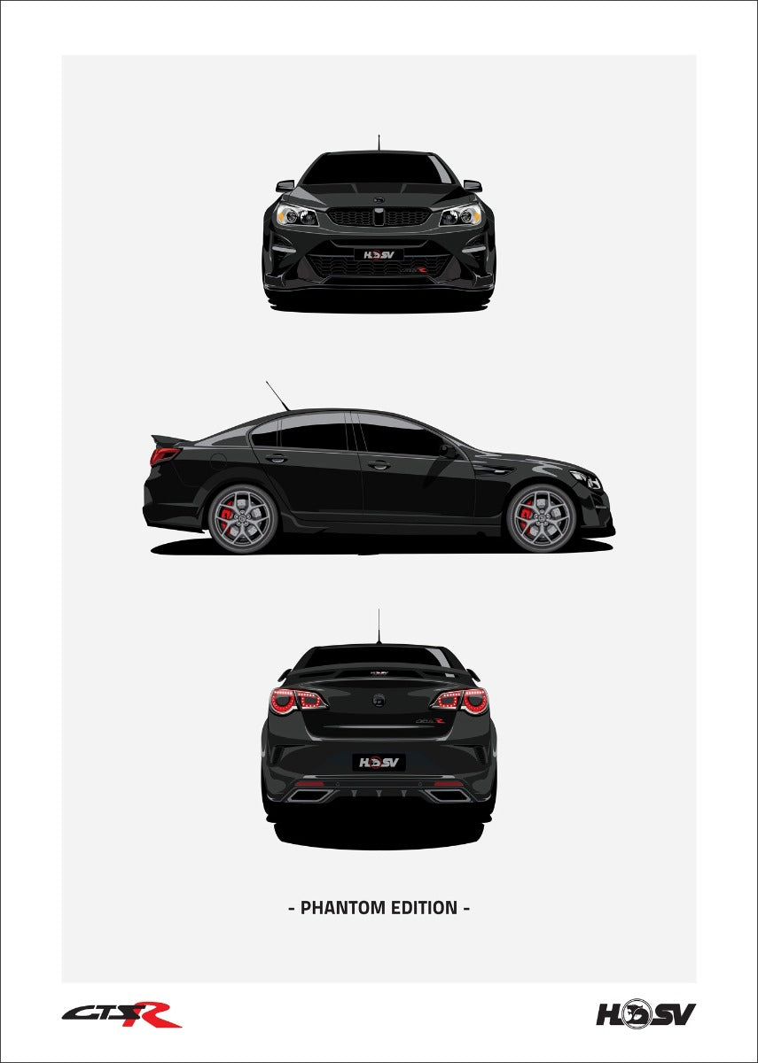 Unframed HSV Car Print