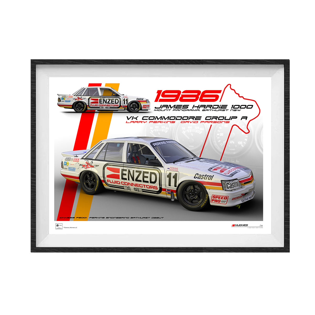 1986 Bathurst Perkins Unframed Print