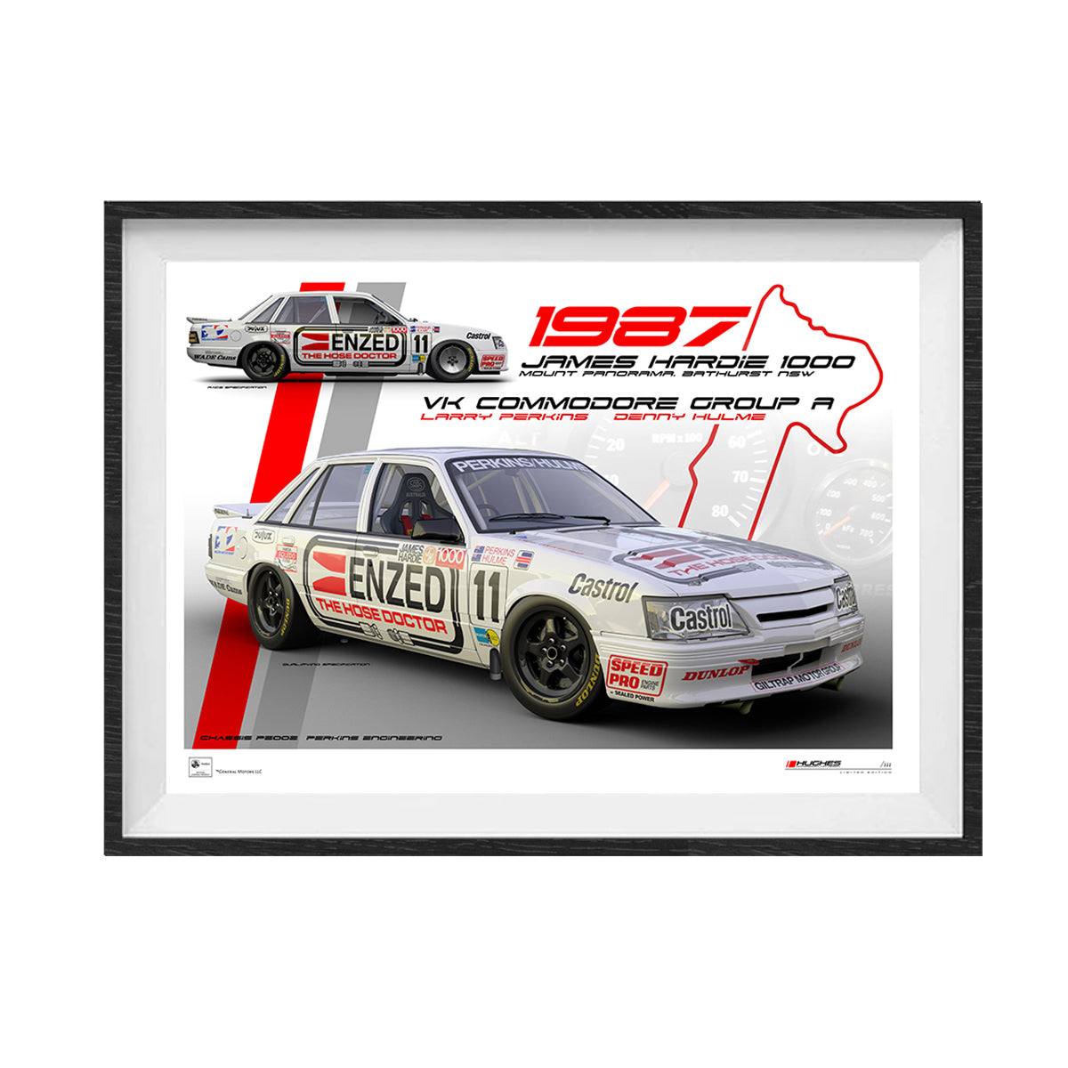 1987 Bathurst Perkins Unframed Print