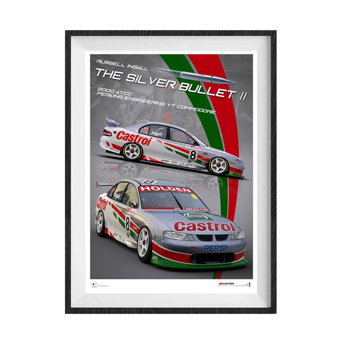 2000 VT Silver Bullet 2 Unframed Print