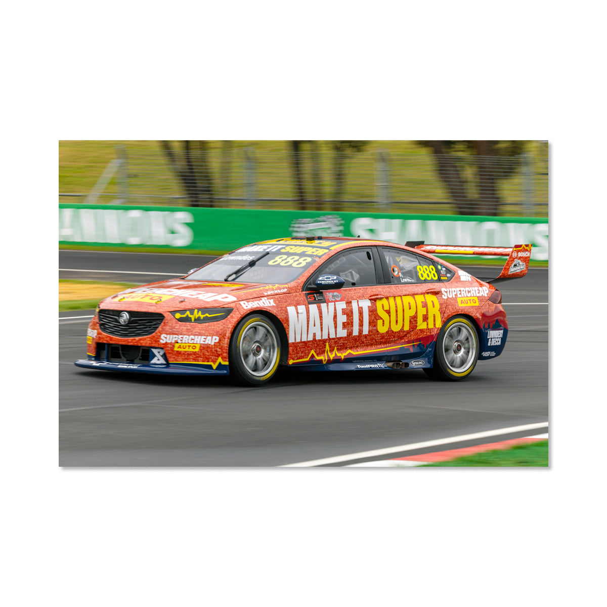 Holden ZB Commodore - Triple Eight Race Engineering - Supercheap Auto Racing - Lowndes/Fraser #888 - 2022 Bathurst 1000