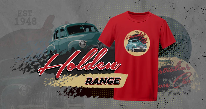 Behind the Design: The Story of Our Retro Holden T-Shirt Collection