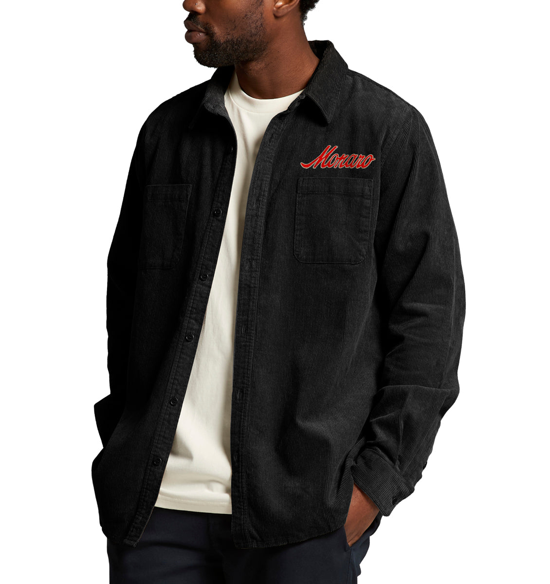 Holden Cord Shirt Men's Black