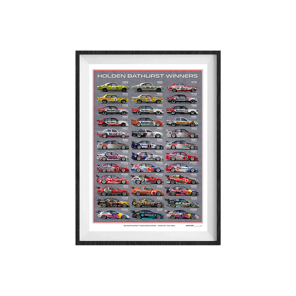 The Bathurst Winners Unframed Print