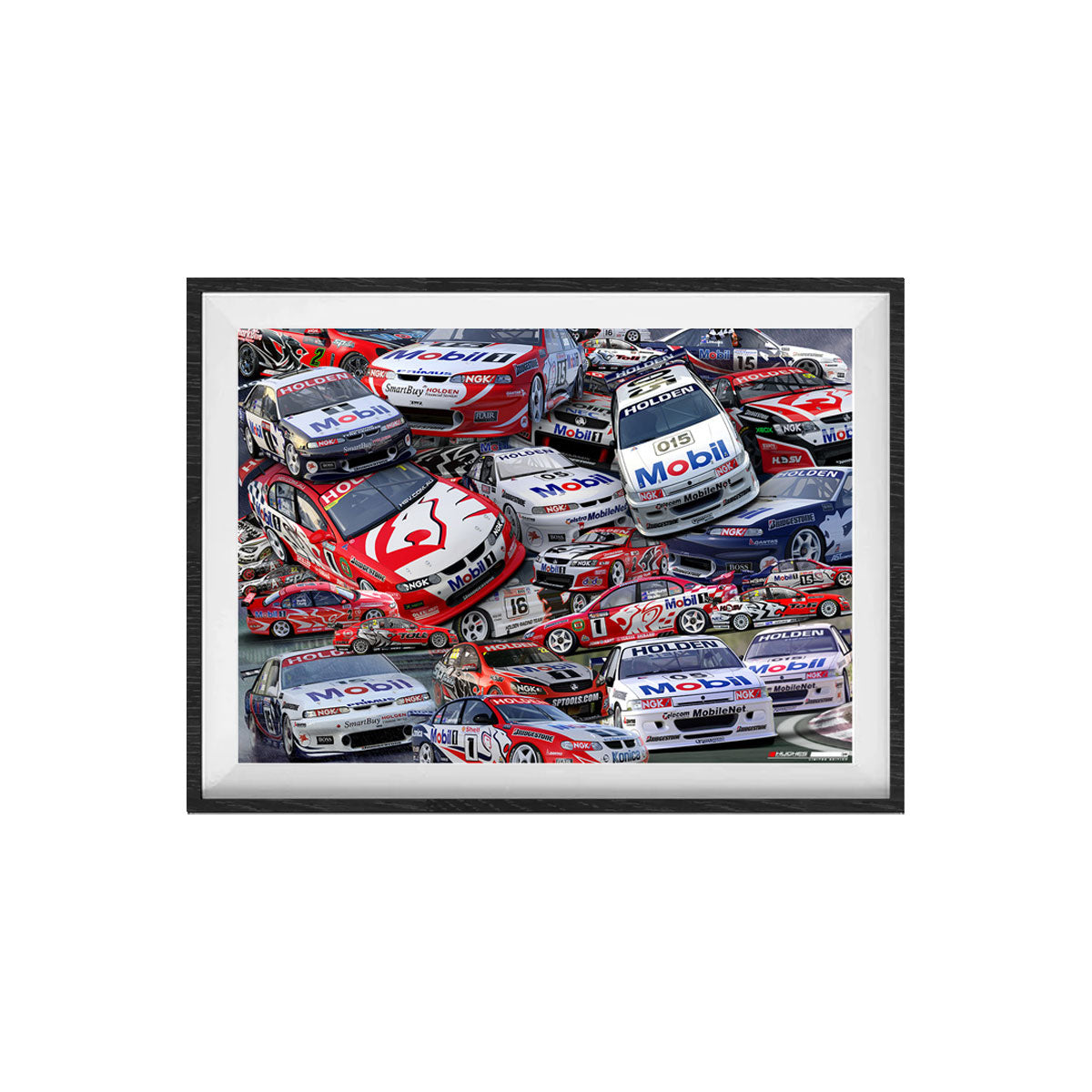 The Holden Racing Team 1990-2016 Unframed Print