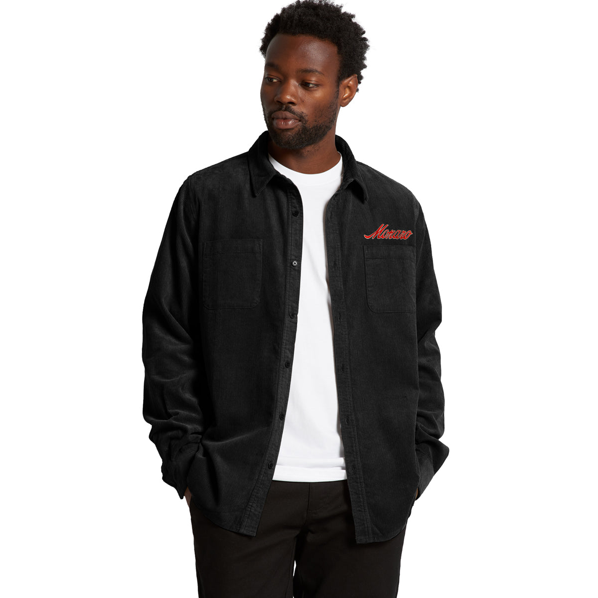 Holden Cord Shirt Men's Black