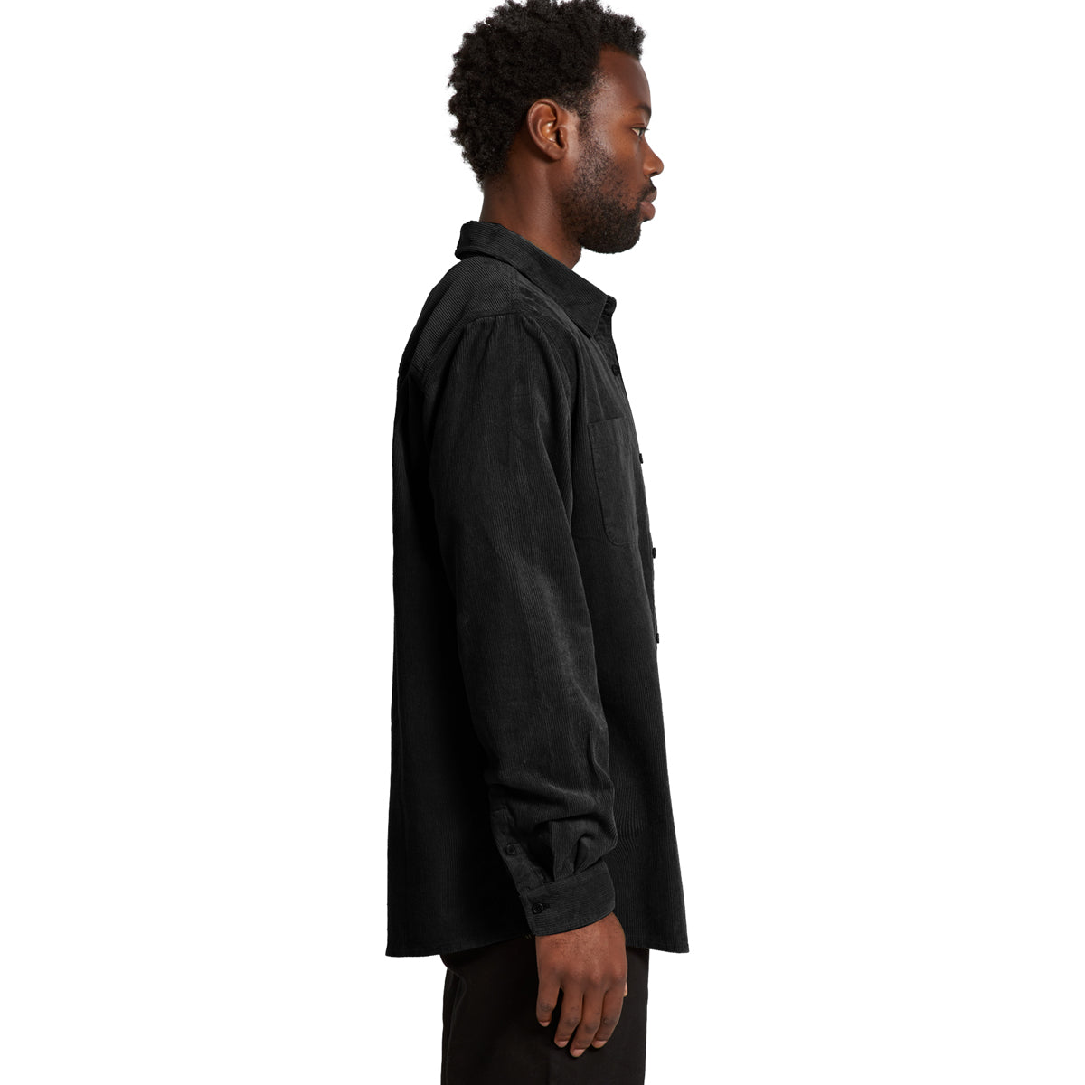 Holden Cord Shirt Men's Black