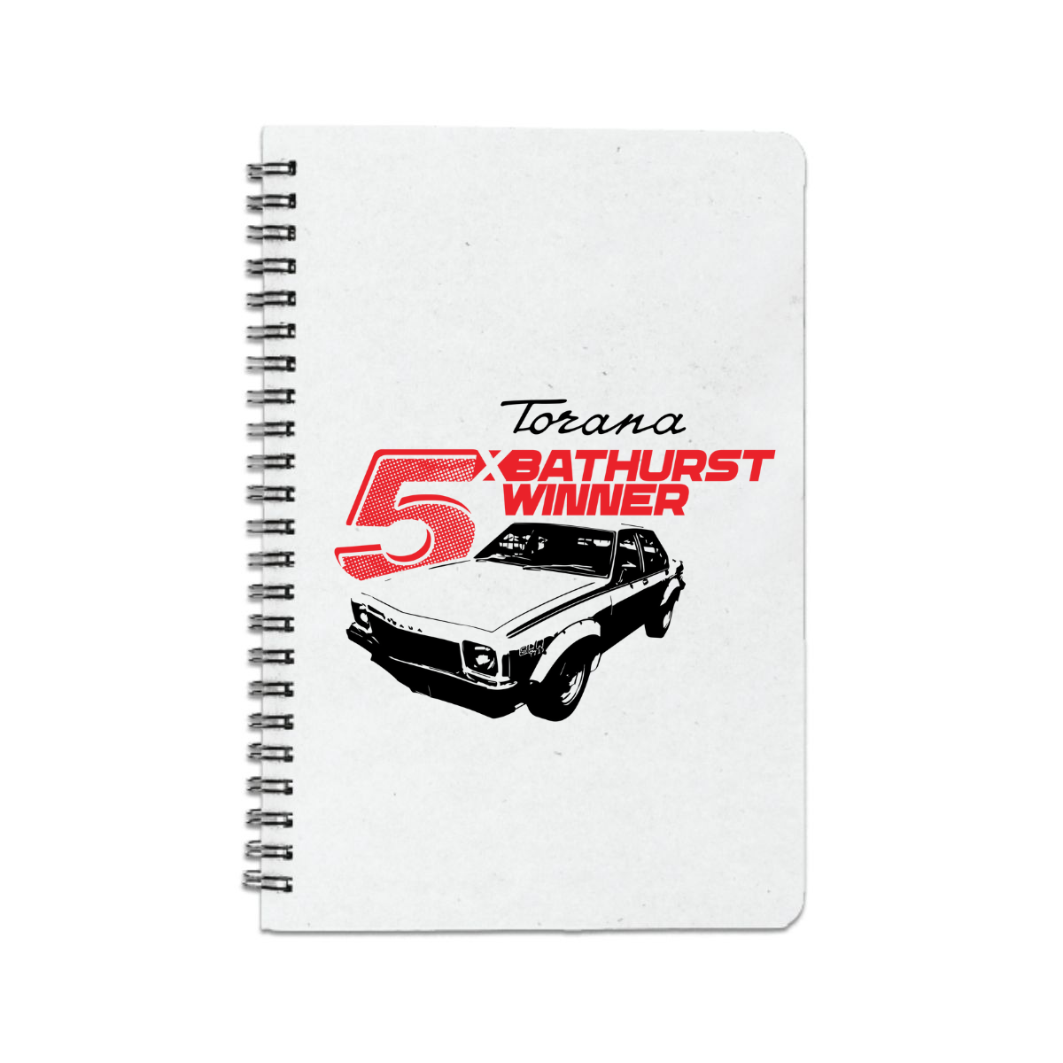 Notebook - Choose Your TORANA Retro Design