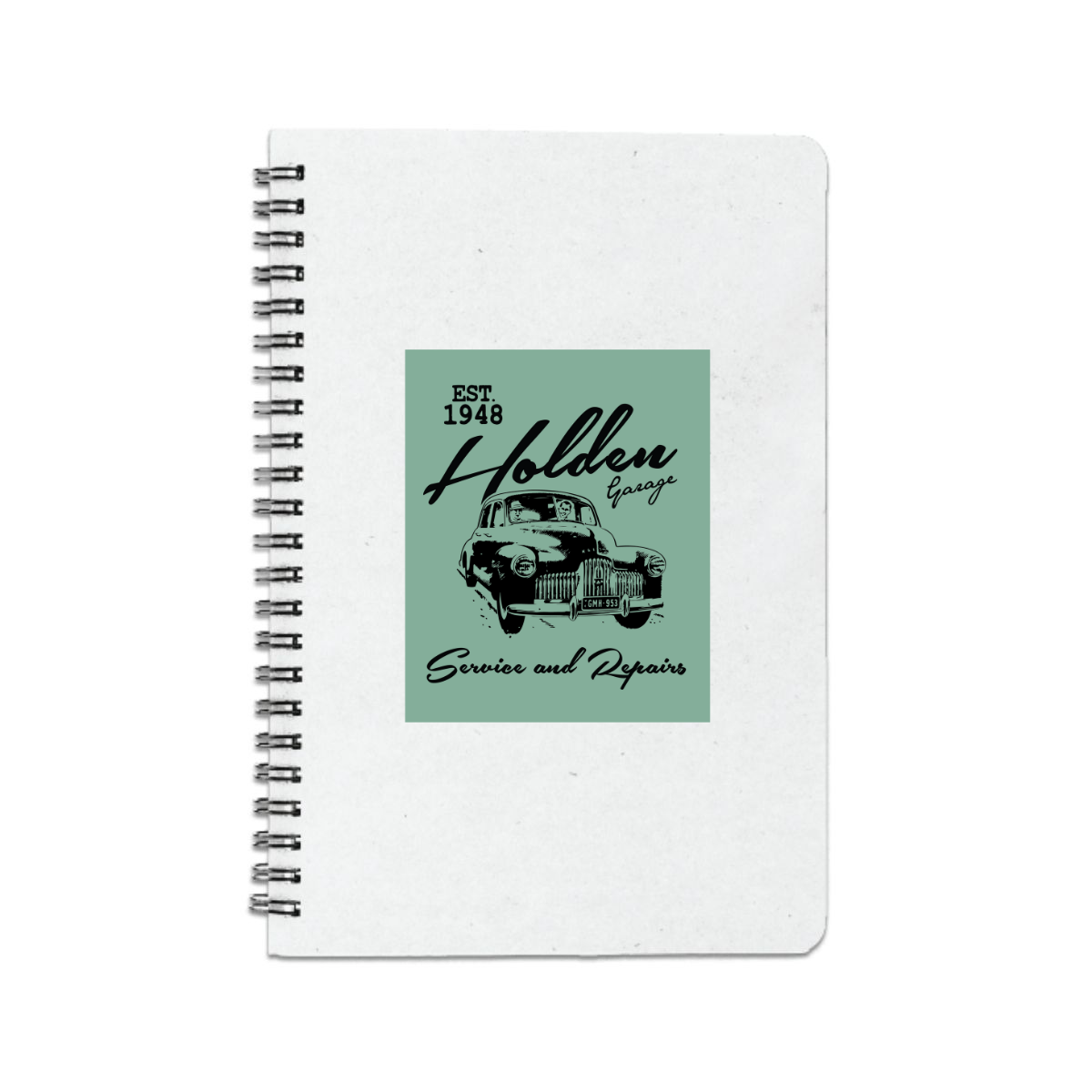 Notebook - Choose Your HOLDEN Retro Design