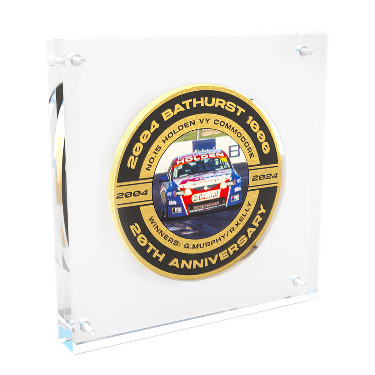 2004 Bathurst 1000 Winner 20th Anniversary Collector Medallion