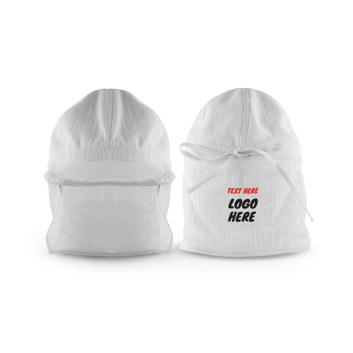 Personalised Toddler Flap Cap