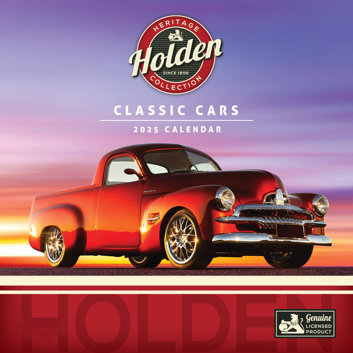 Classic Holden Cars 2025 Mini Calendar