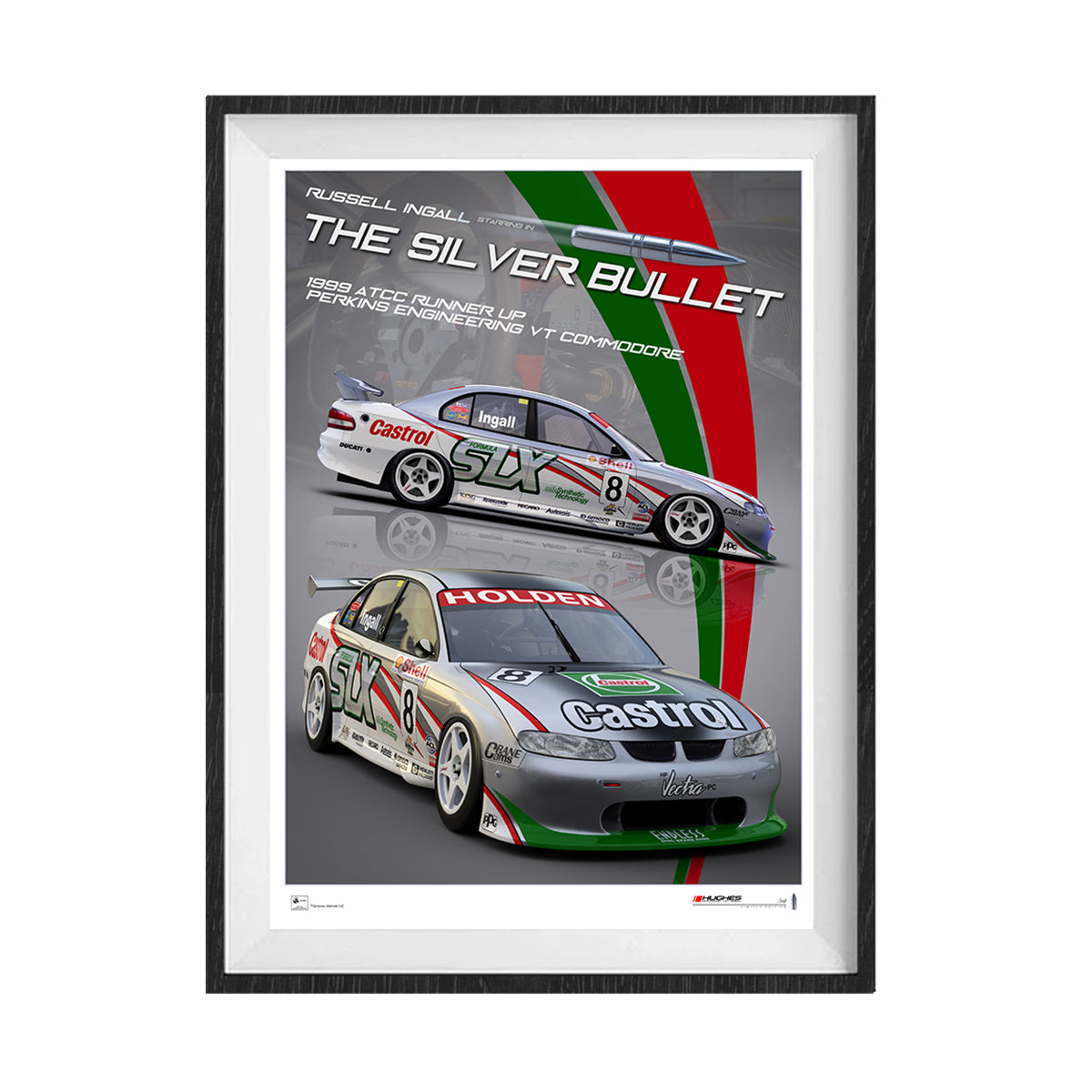 1999 VT Silver Bullet Unframed Print