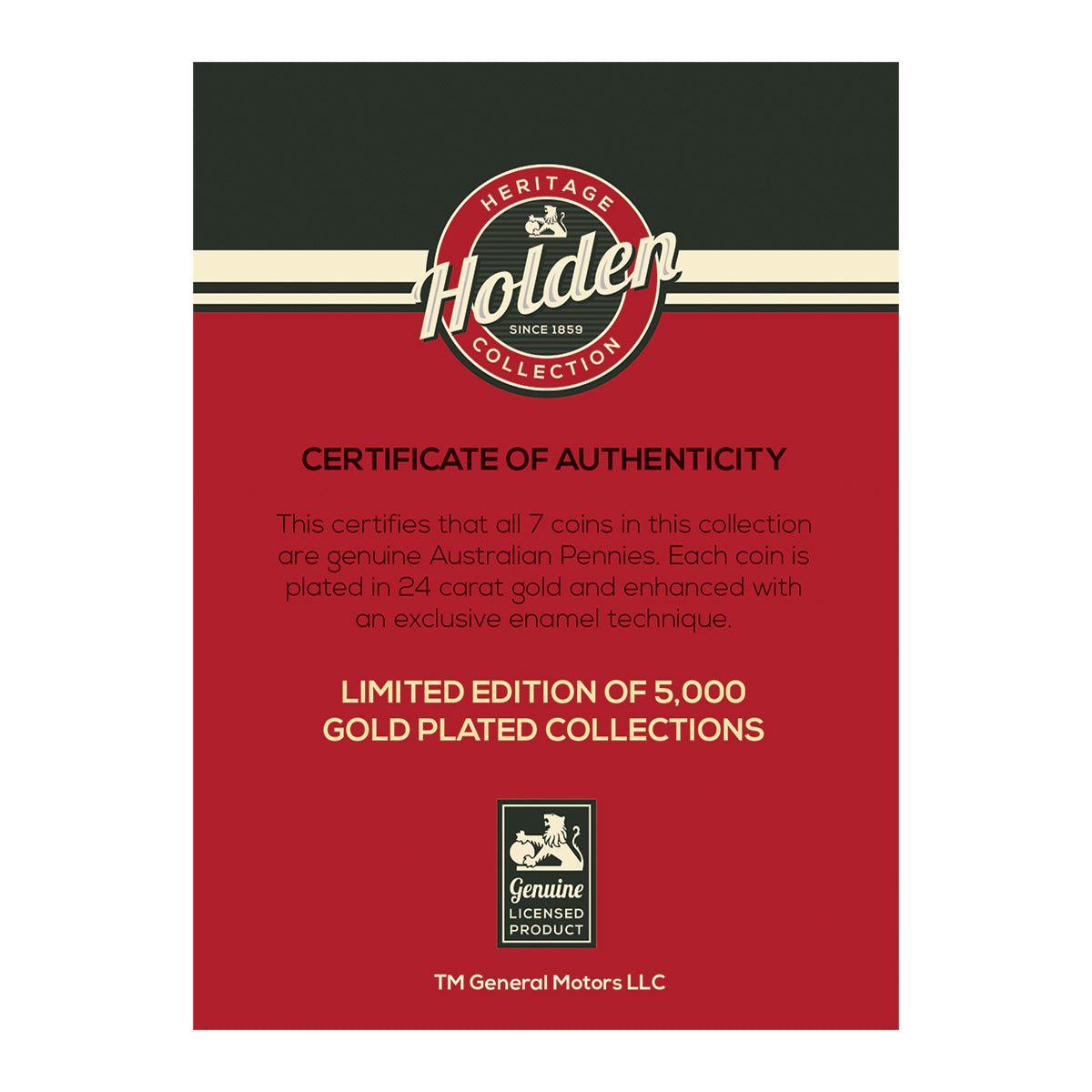 Holden Heritage Pennies Collection Vol.2