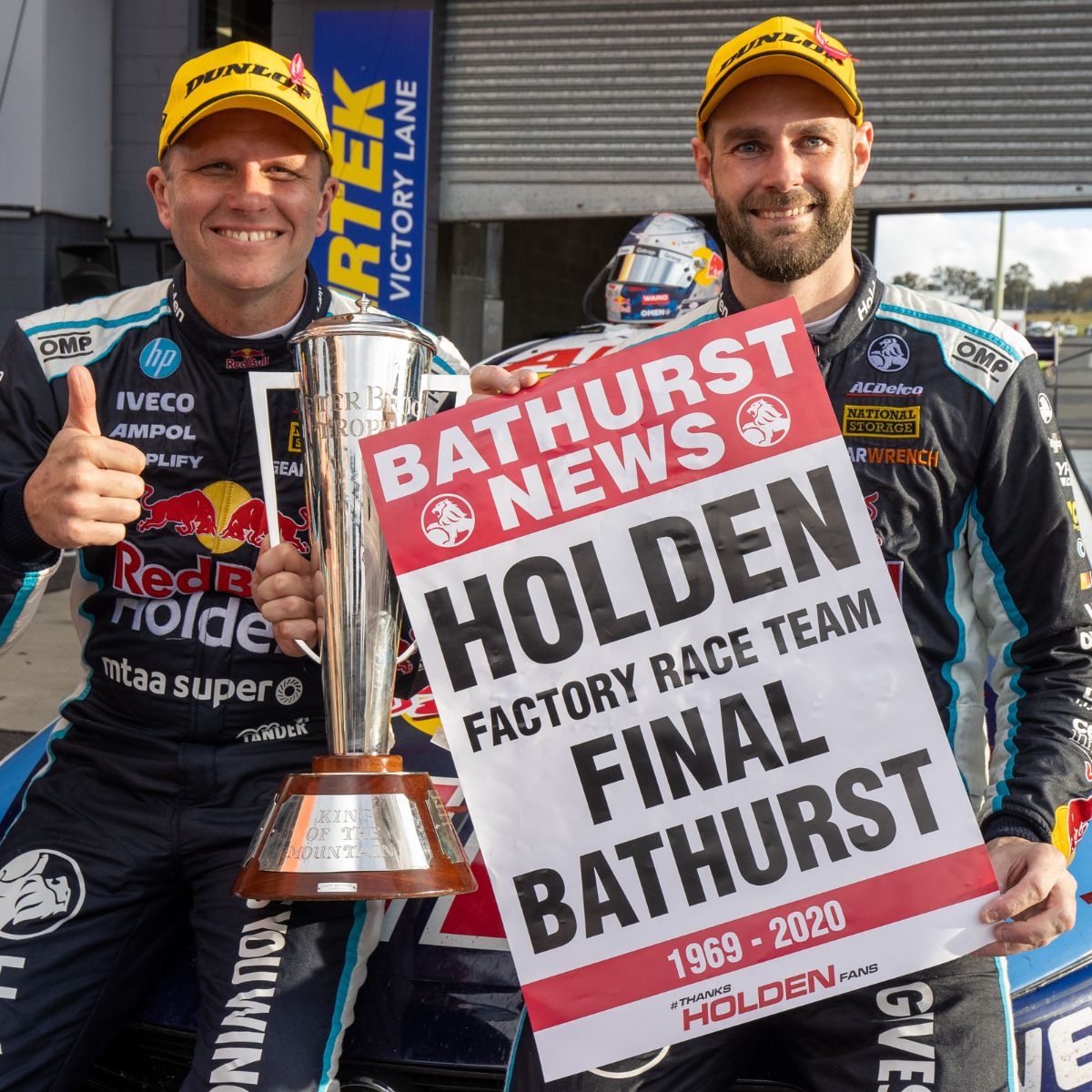 Holden ZB Commodore Red Bull Holden Racing Team - #97 van Gisbergen/ Tander - 2020 Bathurst 1000 Winner "Thanks Holden Fans"