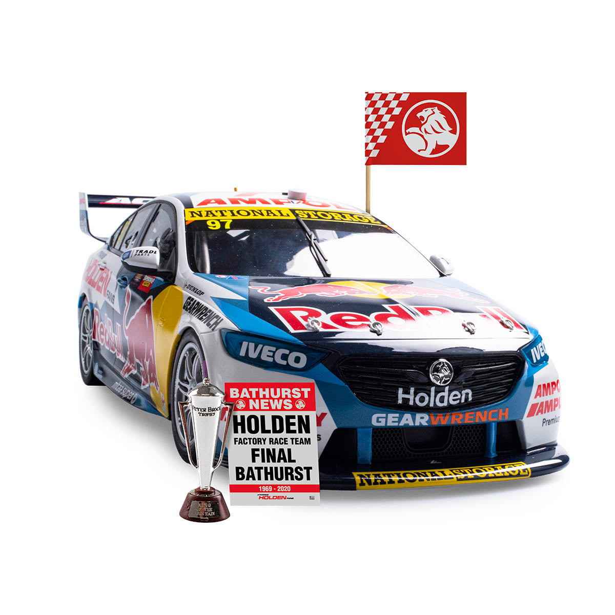 Holden ZB Commodore Red Bull Holden Racing Team - #97 van Gisbergen/ Tander - 2020 Bathurst 1000 Winner "Thanks Holden Fans"
