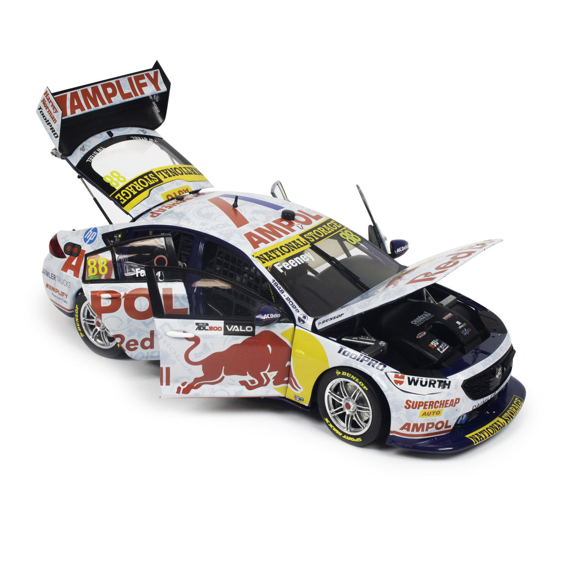 Holden ZB Commodore - Red Bull Ampol Racing - Feeney #88 - 2022 Valo Adelaide 500 Race 34 Winner (Feeney's 1st Race Win)
