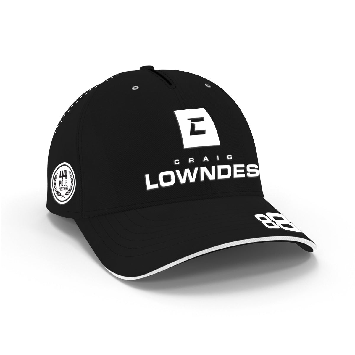 Craig Lowndes Achievement Series Cap - White