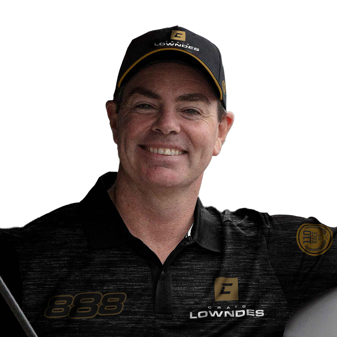Craig Lowndes Achievement Series Cap Gold