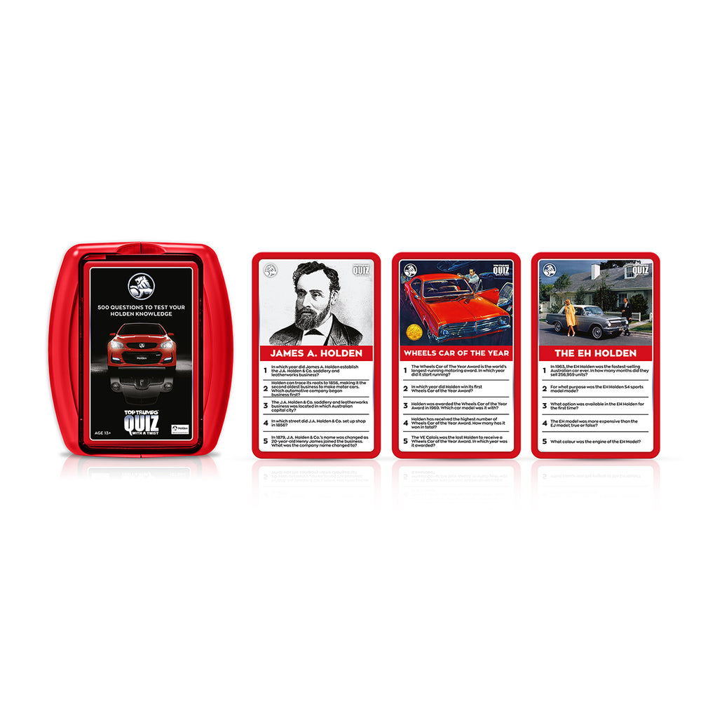 Holden Top Trumps Quiz